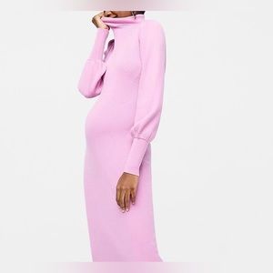 Hatch x J.Crew Balloon-Sleeve Sweater-Dress